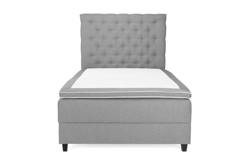 Royal Sängpaket med Förvaring140x200  Ljusgrå - Ljusgrå (+Fler val) - Möbler - Säng - Komplett sängpaket
