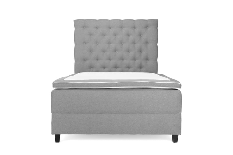 Royal Sängpaket med Förvaring140x200  Ljusgrå - Ljusgrå (+Fler val) - Möbler - Säng - Komplett sängpaket