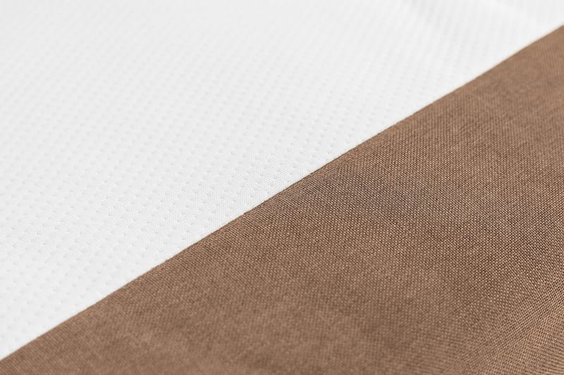 Scarlett Sängpaket 150x200 Latexmadrass - Knappad gavel Brun - Möbler - Säng - Kontinentalsäng