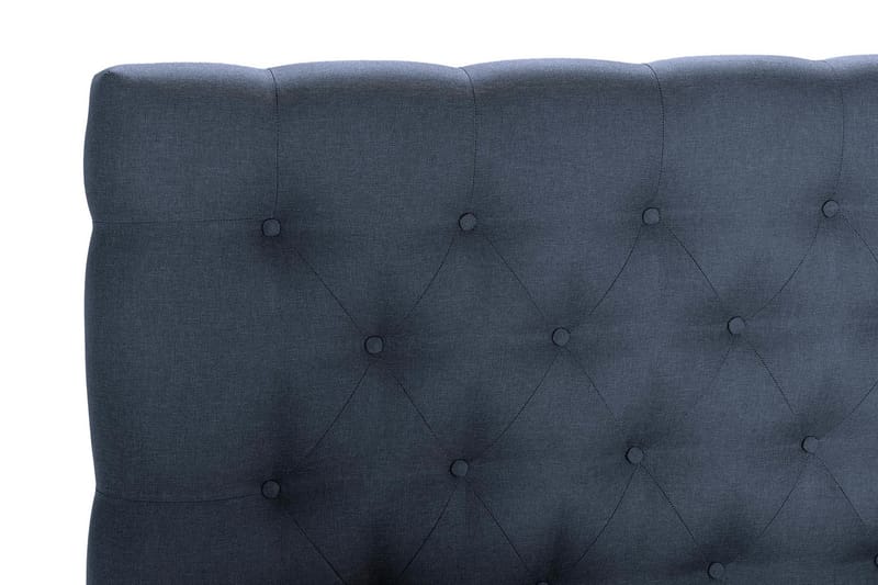 Scarlett Sängpaket 150x200 Skummadrass - Djuphäftad gavel Blå - Möbler - Säng - Komplett sängpaket
