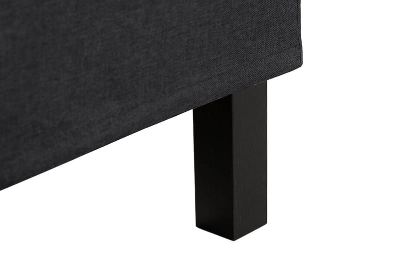 Scarlett Sängpaket 150x200 Skummadrass - Djuphäftad gavel Svart - Möbler - Säng - Komplett sängpaket