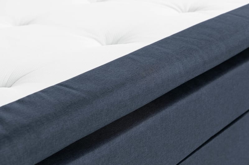 Scarlett Sängpaket 150x200 Skummadrass - Slät gavel Blå - Möbler - Säng - Komplett sängpaket