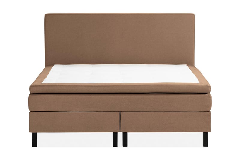 Scarlett Sängpaket 150x200 Skummadrass - Slät gavel Brun - Möbler - Säng - Komplett sängpaket