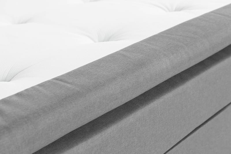 Scarlett Sängpaket 150x200 Skummadrass - Slät gavel Grå - Möbler - Säng - Komplett sängpaket