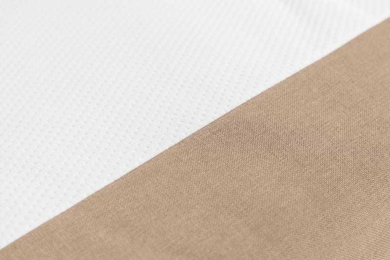 Scarlett Sängpaket 180x200 Skummadrass - Knappad gavel Beige - Möbler - Säng - Kontinentalsäng