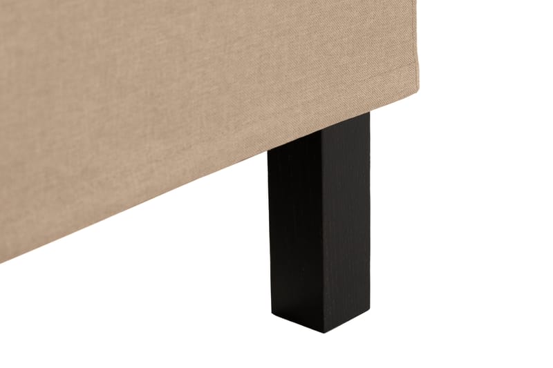 Scarlett Sängpaket 90x200 Skummadrass - Knappad gavel Beige - Komplett sängpaket - Kontinentalsäng