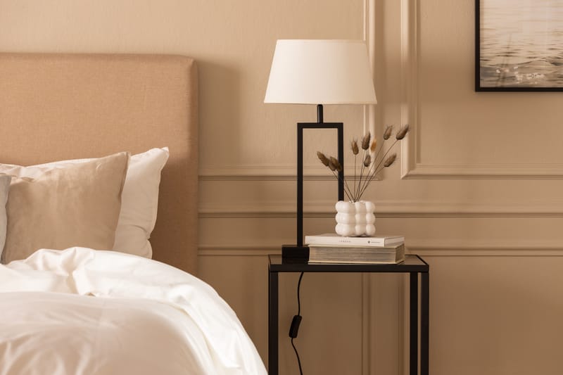 Scarlett Sängpaket 90x200 Skummadrass - Slät gavel Beige - Möbler - Säng - Komplett sängpaket