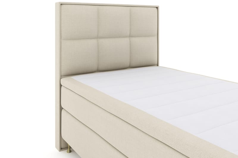 Select No 4 Komplett Sängpaket 120x200 Fast - Beige/Guld - Möbler - Säng - Kontinentalsäng