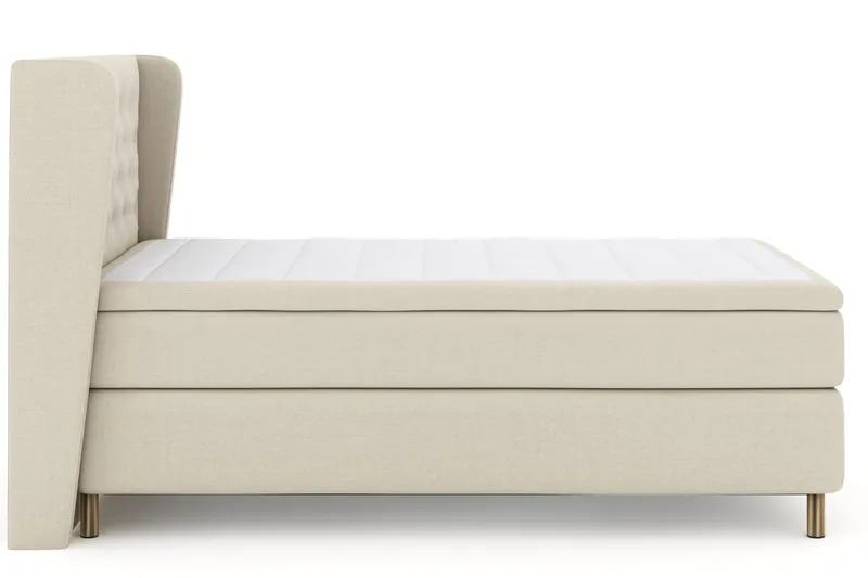 Select No 4 Komplett Sängpaket 120x200 Fast - Beige/Koppar - Möbler - Säng - Kontinentalsäng