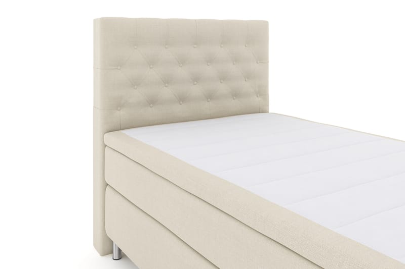 Select No 4 Komplett Sängpaket 120x200 Fast - Beige/Metall - Komplett sängpaket - Kontinentalsäng