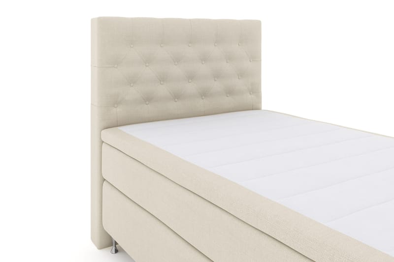 Select No 4 Komplett Sängpaket 120x200 Fast - Beige/Silver - Möbler - Säng - Kontinentalsäng