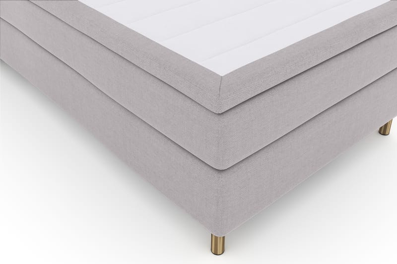 Select No 4 Komplett Sängpaket 120x200 Fast - Ljusgrå/Koppar - Möbler - Säng - Komplett sängpaket