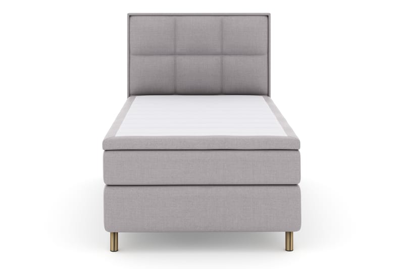 Select No 4 Komplett Sängpaket 120x200 Fast - Ljusgrå/Koppar - Möbler - Säng - Komplett sängpaket