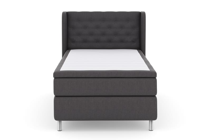 Select No 4 Komplett Sängpaket 120x200 Fast - Mörkgrå/Metall - Möbler - Säng - Komplett sängpaket