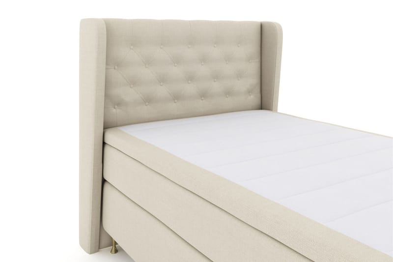 Select No 4 Komplett Sängpaket 120x200 Medium - Beige/Guld - Möbler - Säng - Kontinentalsäng