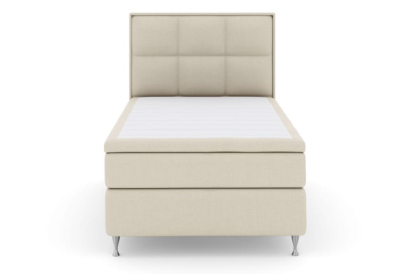 Select No 4 Komplett Sängpaket 120x200 Medium - Beige/Silver - Komplett sängpaket - Kontinentalsäng