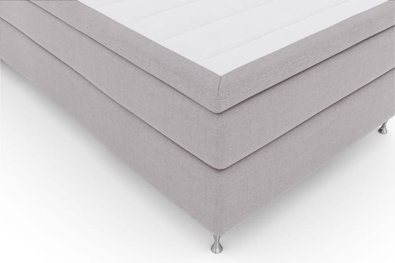 Select No 4 Komplett Sängpaket 120x200 Medium - Ljusgrå/Silver - Möbler - Säng - Kontinentalsäng