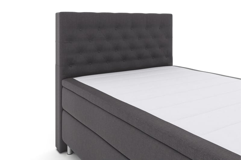 Select No 6 Komplett Sängpaket 140x200 Fast/Medium Watergel - Mörkgrå/Metall - Möbler - Säng - Komplett sängpaket