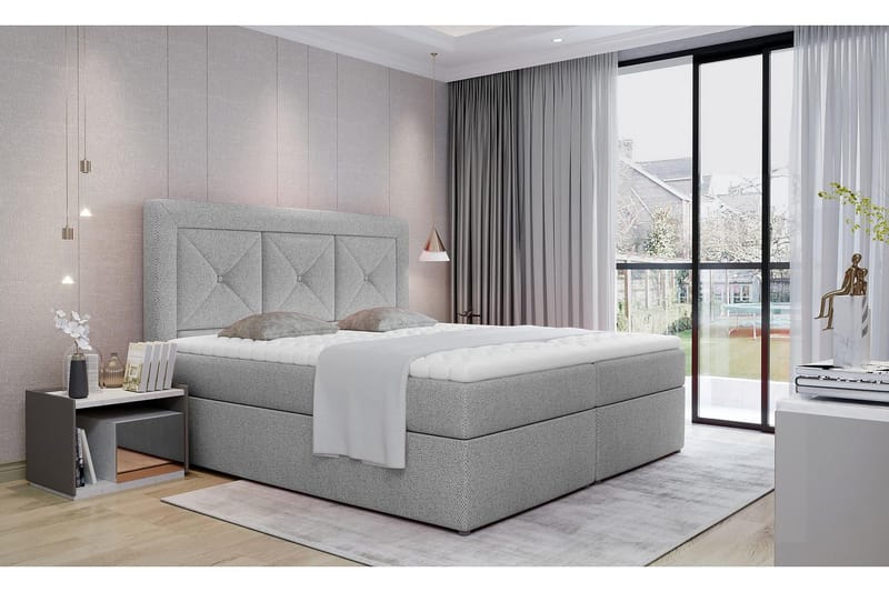 Sidria Sängpaket 160x200 cm, Grå