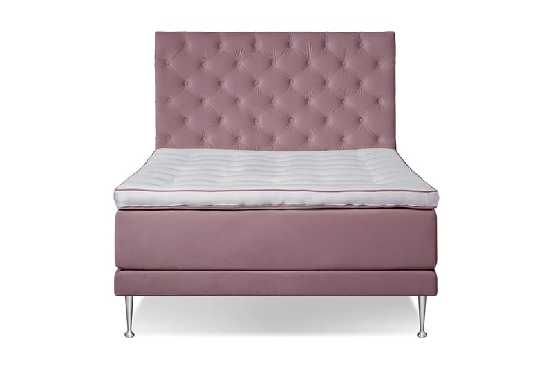 Victoria Komplett Sängpaket 140x200 - Cerise - Möbler - Säng - Kontinentalsäng