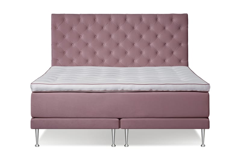 Victoria Komplett Sängpaket 160x200 - Cerise - Möbler - Säng - Kontinentalsäng