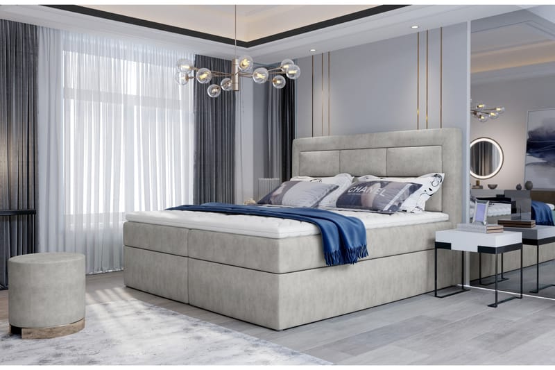 Vivera Sängpaket 140x200 cm - Beige - Möbler - Säng - Komplett sängpaket