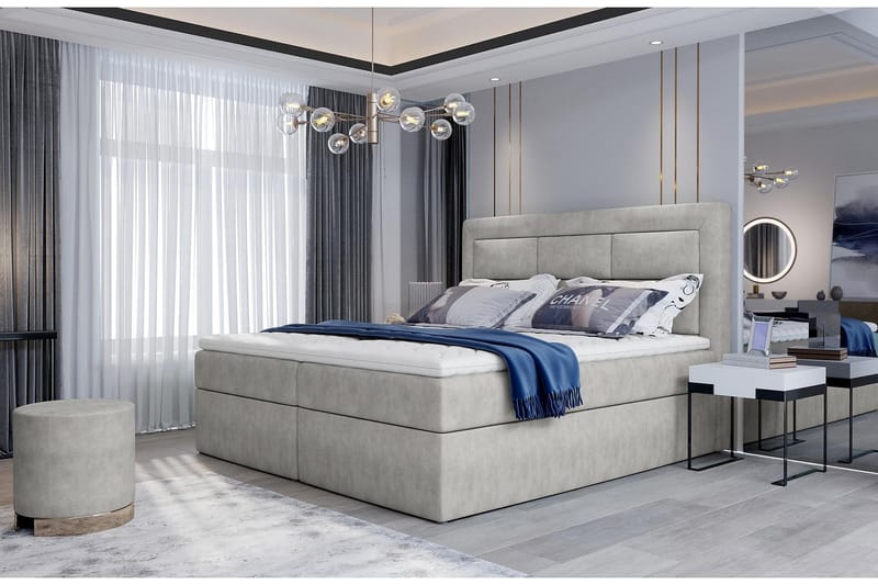 Vivera Sängpaket 160x200 cm - Beige - Möbler - Säng - Komplett sängpaket