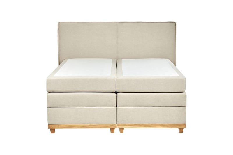Kontinentalsäng Dynasty Beige-Ljust Trä, 160x200 cm - Beige-Ljust Trä, 160x200 cm - Möbler - Säng - Kontinentalsäng
