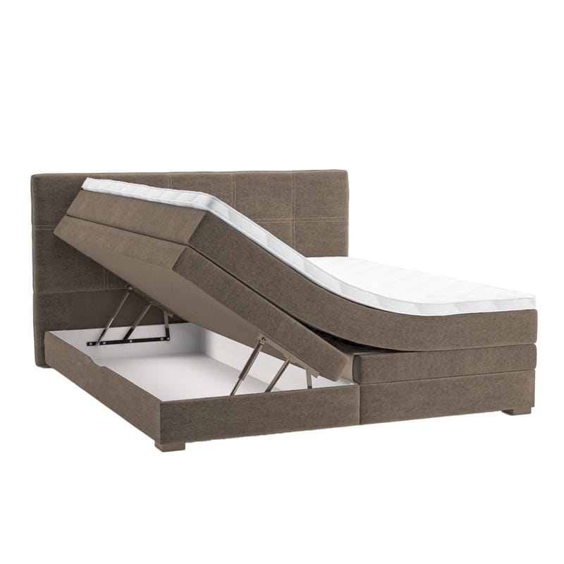 Kontinentalsäng Jeep 160x200 cm - Beige - Möbler - Säng - Kontinentalsäng