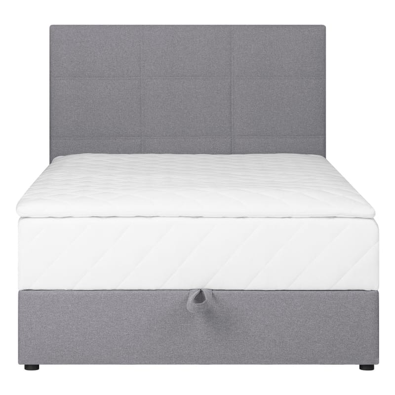 Kontinentalsäng Kalen med madrass 120x200 cm - grå - Möbler - Säng - Enkelsäng