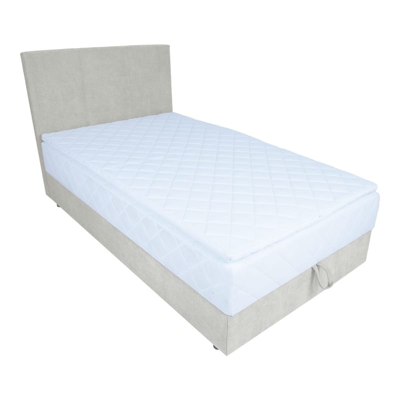 Kontinentalsäng Kalen med madrass 120x200 cm - mörkbeige - Möbler - Säng - Kontinentalsäng
