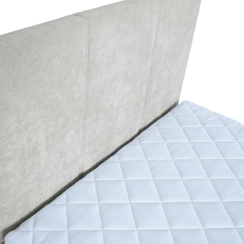Kontinentalsäng Kalen med madrass 120x200 cm - mörkbeige - Möbler - Säng - Kontinentalsäng
