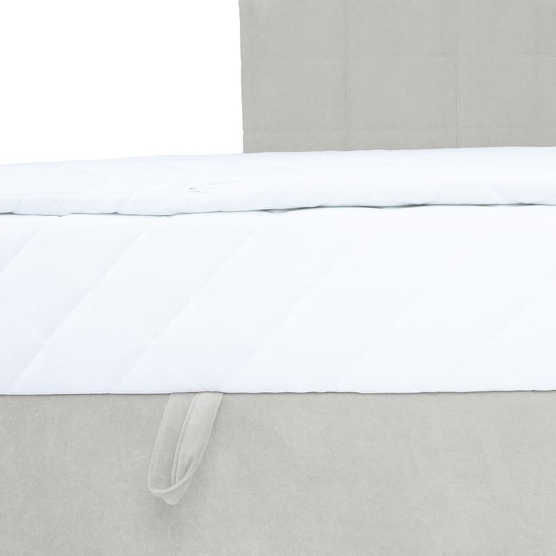 Kontinentalsäng Kalen med madrass 140x200 cm - mörkbeige - Möbler - Säng - Kontinentalsäng