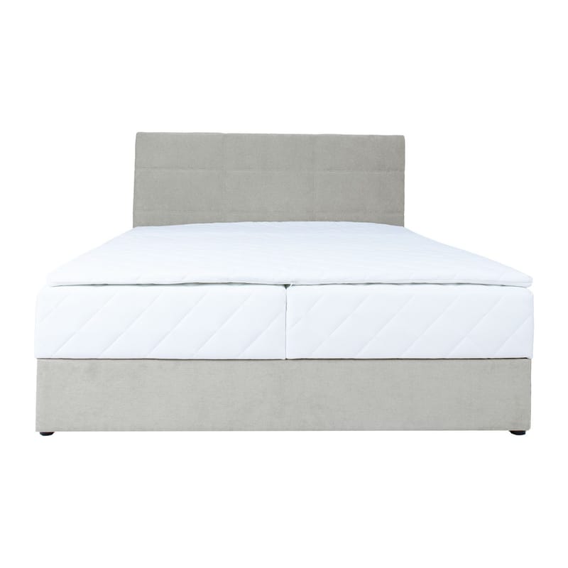 Kontinentalsäng Kalen med madrass 160x200 cm - Mörkbeige - Möbler - Säng - Kontinentalsäng