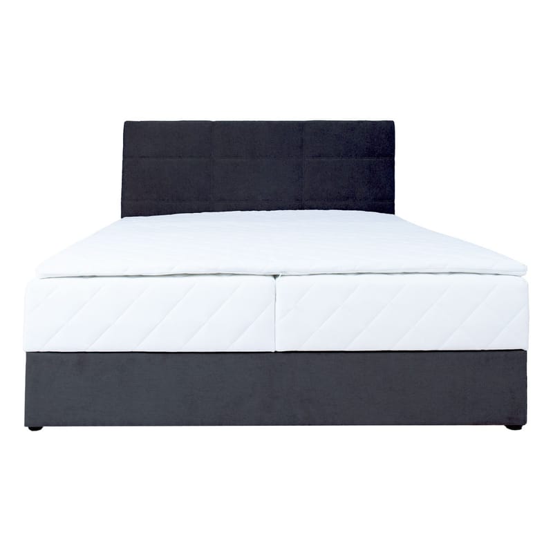 Kontinentalsäng Kalen med madrass 160x200 cm - mörkgrå - Möbler - Säng - Enkelsäng