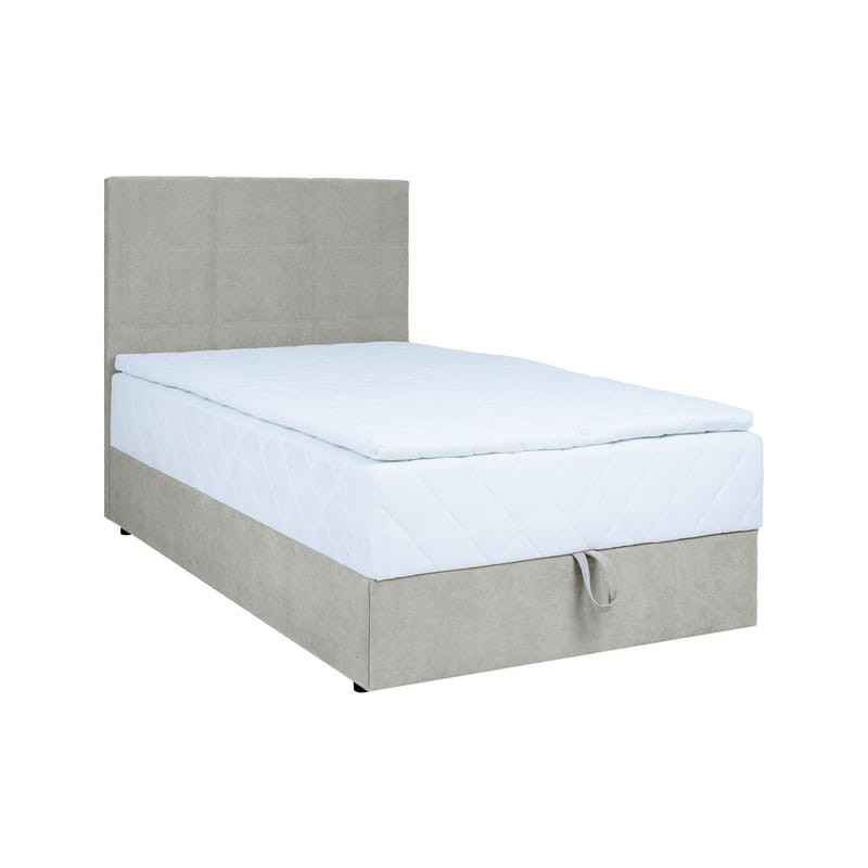 Kontinentalsäng Kalen med madrass 90x200 cm - mörkbeige - Möbler - Säng - Kontinentalsäng