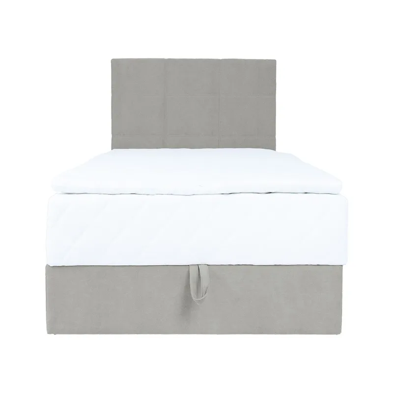 Kontinentalsäng Kalen med madrass 90x200 cm - mörkbeige - Möbler - Säng - Kontinentalsäng