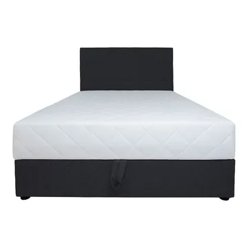 Kontinentalsäng Kelvi Svart 120x200 cm - Svart - Möbler - Säng - Enkelsäng