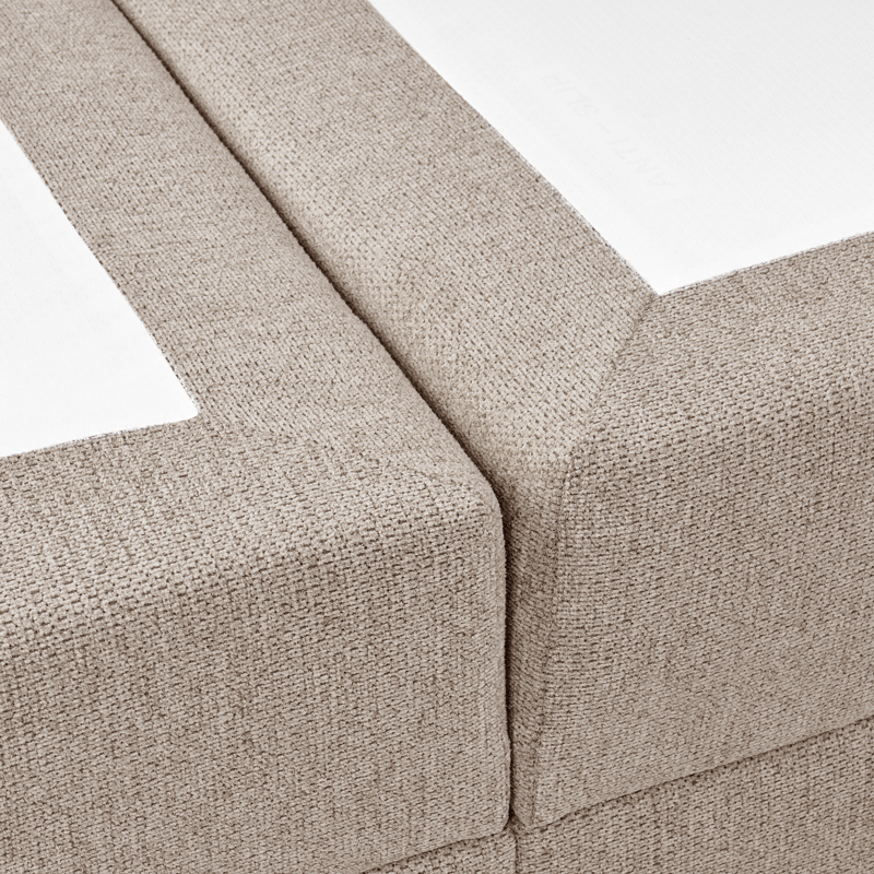 Kontinentalsäng Major 120x200 cm - Taupe - Möbler - Säng - Enkelsäng