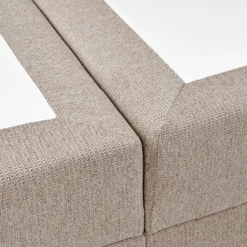Kontinentalsäng Major 140x200 cm - Taupe - Möbler - Säng - Enkelsäng