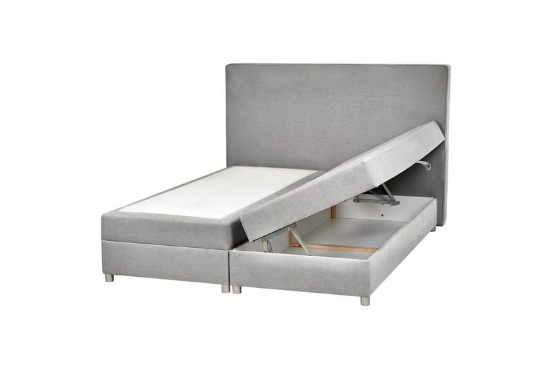 Kontinentalsäng Minister Grå-Silver, 160x200 cm - Grå-Silver, 160x200 cm - Möbler - Säng - Kontinentalsäng