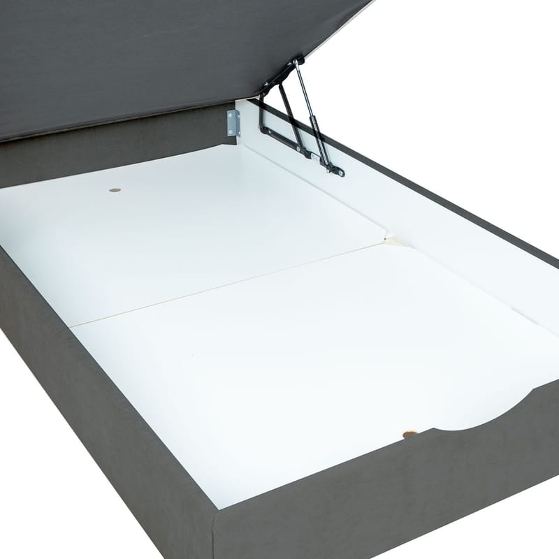 Kontinentalsäng Odviks 90x200 cm - Mörkgrå - Möbler - Säng - Enkelsäng