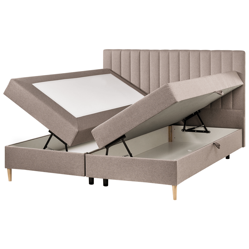 Kontinentalsäng Officer 180x200 cm - Taupe - Möbler - Säng - Kontinentalsäng