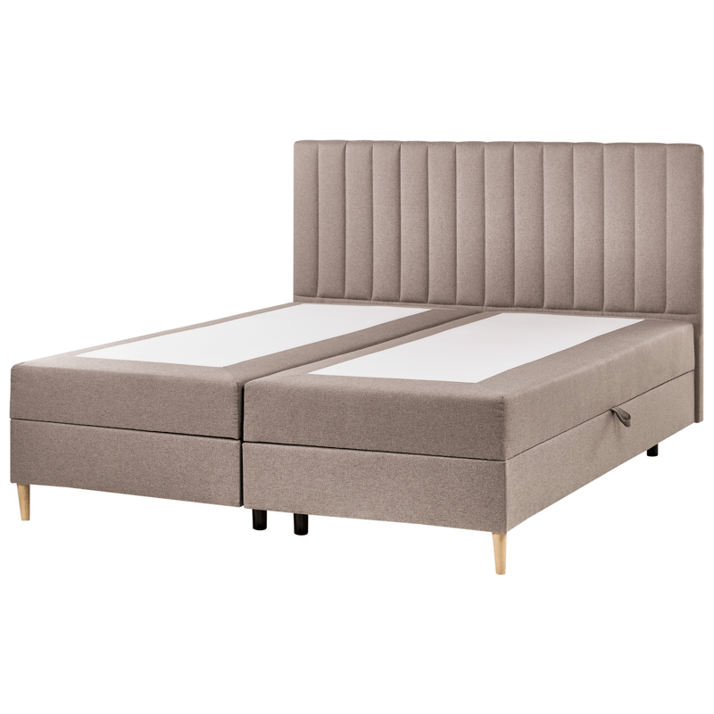 Kontinentalsäng Officer 180x200 cm - Taupe - Möbler - Säng - Kontinentalsäng