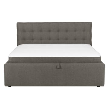 Kontinentalsäng Olsvik 160x200 cm med madrass - Mörkbeige - Möbler - Säng - Kontinentalsäng
