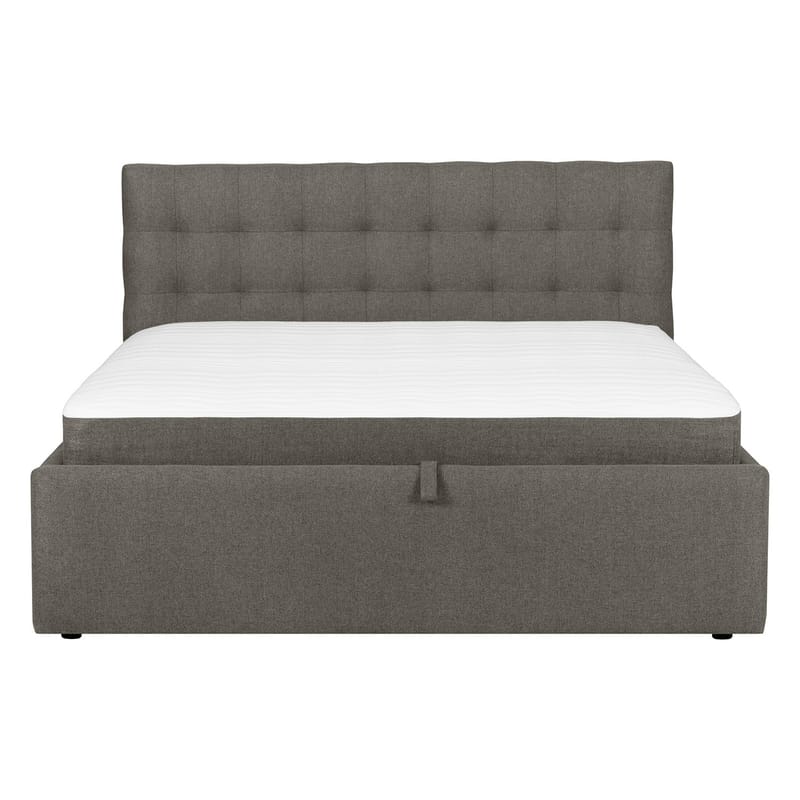 Kontinentalsäng Olsvik 160x200 cm med madrass - Mörkbeige - Möbler - Säng - Kontinentalsäng