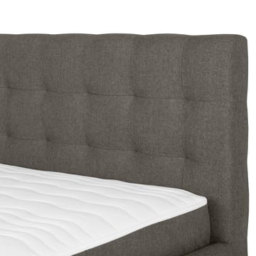Kontinentalsäng Olsvik 160x200 cm med madrass - Mörkbeige - Möbler - Säng - Kontinentalsäng