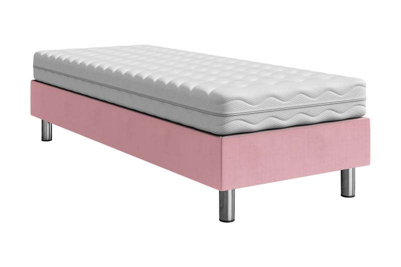 Adeliza Kontinentalsäng 120x200 cm - Rosa - Komplett sängpaket - Kontinentalsäng