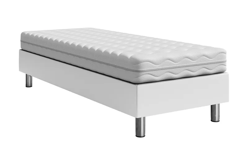 Adeliza Kontinentalsäng 80x200 cm - Vit - Möbler - Säng - Kontinentalsäng