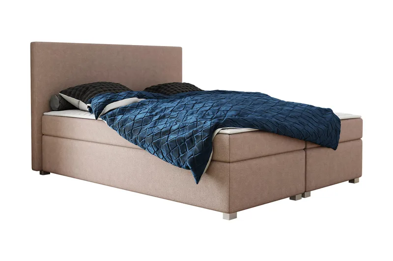 Albettone Kontinentalsäng 180x200 cm, Rosa|Beige